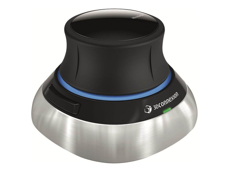 3Dconnexion SpaceMouse - 3D mouse - Bluetooth 2.4 GHz - 3D Mouse (Silber)