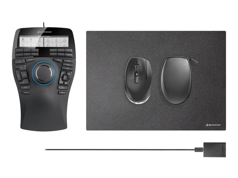 3Dconnexion SpaceMouse Enterprise Kit 2 - 3D Mouse (Schwarz)