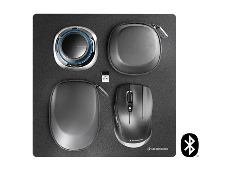 3Dconnexion SpaceMouse Wireless Kit 2 - 3D Mouse (Schwarz)