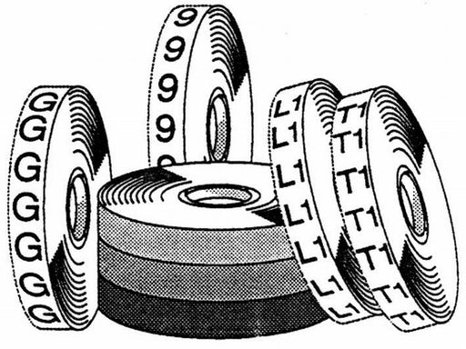 3M 09371 sdr-2 wire marker tape number