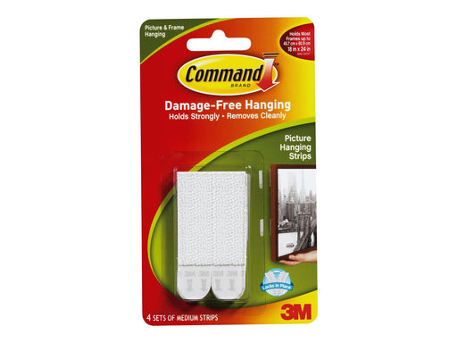3M Command Medium Picture Hanging Strips 4-Pack