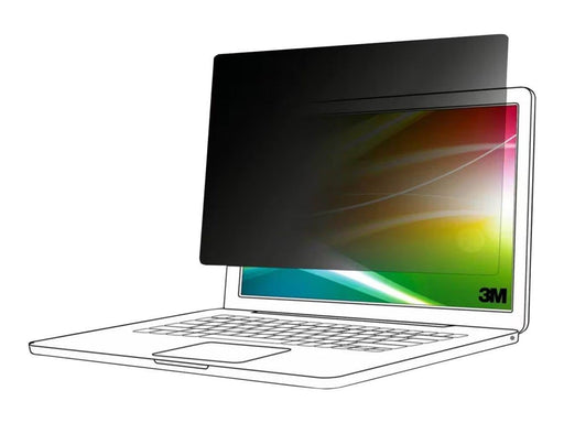 3M - notebook privacy filter - bright screen