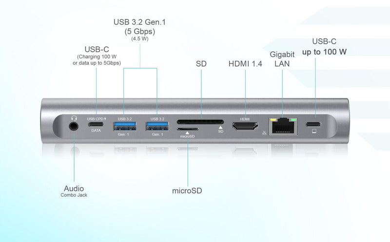 I-TEC Cooling Pad für Notebooks bis zu 39.6 cm (15.6') mit USB-C Docking Station