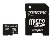 Transcend GUSDU1 microSDHC Speicherkarte 8 GB