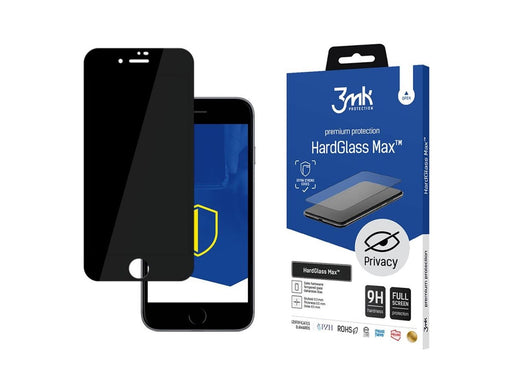 3mk 9H  HardGlass Max Privacy™ Privacy Glass for iPhone 8