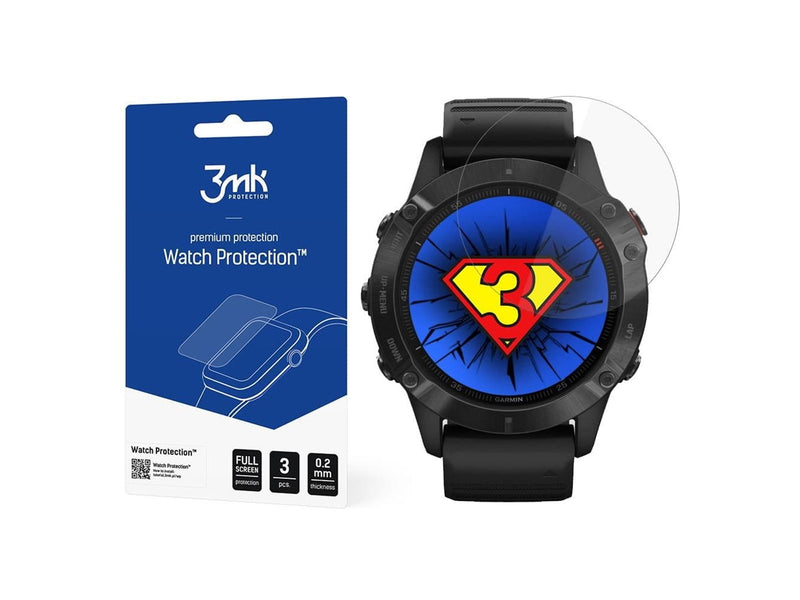 3mk Garmin Fenix 6 Pro -  Watch Protection™ v. FlexibleGlass Lite