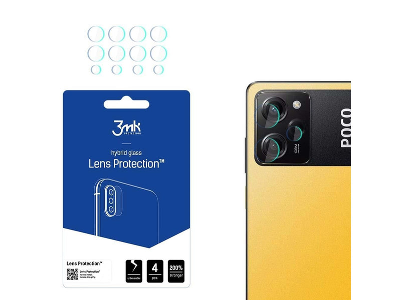 3mk Lens Protection™ hybrid camera glass for Poco X5 Pro 5G