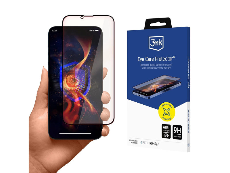 3mk Tempered Glass  Eye Care Protector for Apple iPhone 15/16