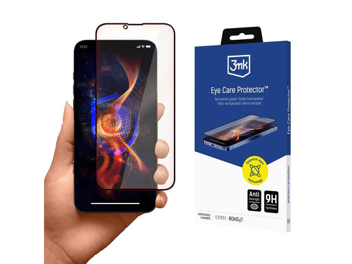 3mk Tempered Glass  Eye Care Protector for Apple iPhone 15/16