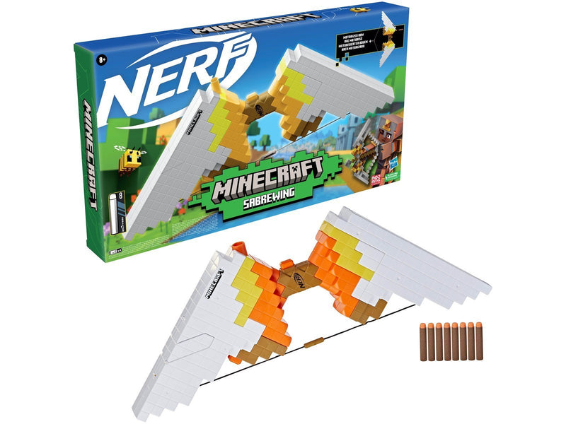 NERF Minecraft Sabrewing Motorized Blaster Bow