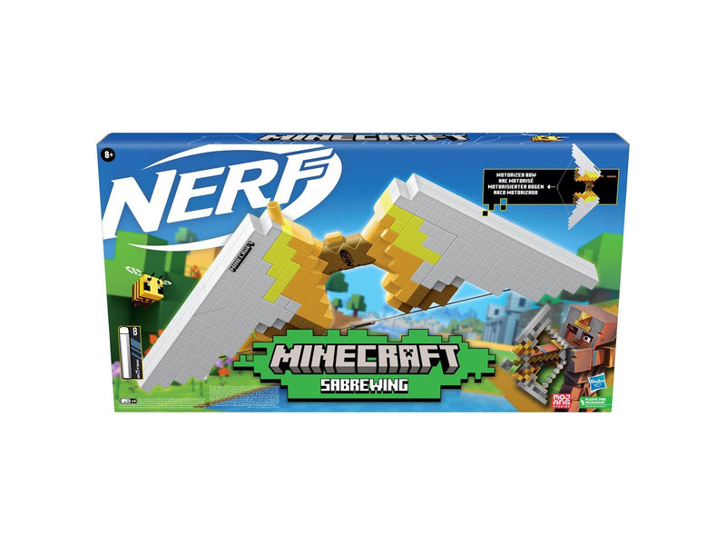 NERF Minecraft Sabrewing Motorized Blaster Bow