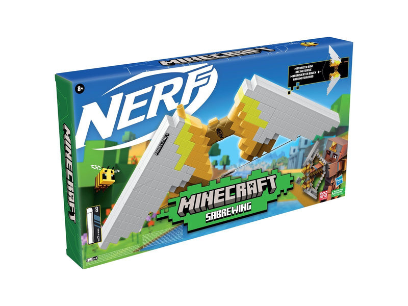 NERF Minecraft Sabrewing Motorized Blaster Bow