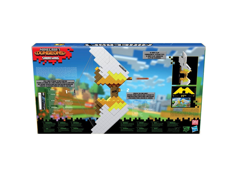 NERF Minecraft Sabrewing Motorized Blaster Bow