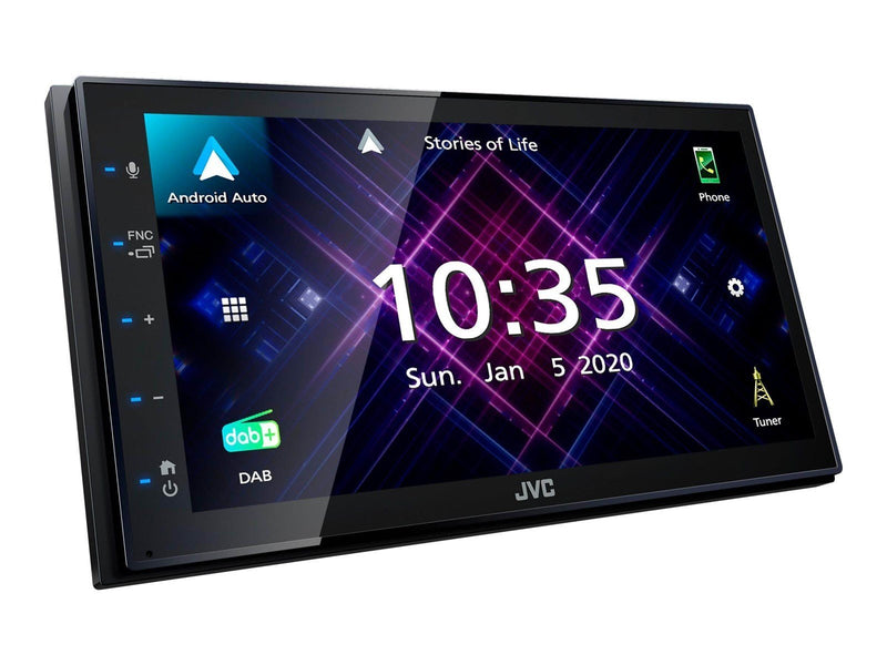 JVC KW-M560BT - digital receiver - display 6.8" - in-dash unit - Double-DIN
