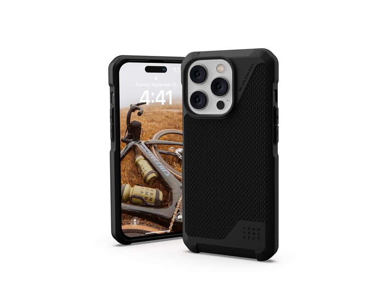 UAG Metropolis LT MagSafe - kevlar black - iPhone 14 Pro