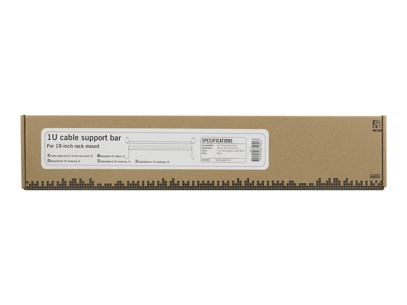 Deltaco Kabelstøtte für 19" montering