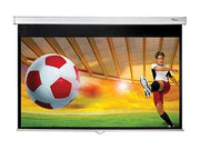 Optoma DS-9092PWC Manuelle Pull Down Leinwand für Wand-/Deckenmontage, 16:9, (92') 233,7 cm
