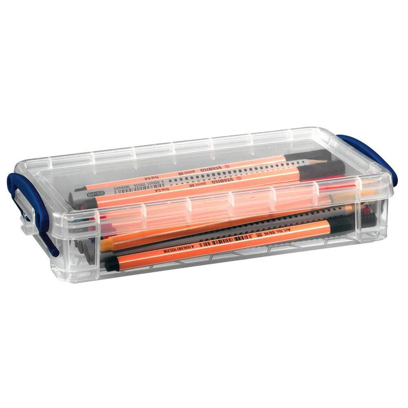 Really Useful Box 0,55 l Aufbewahrungsbox 22,0 x 10,0 x 4,0 cm - transparent