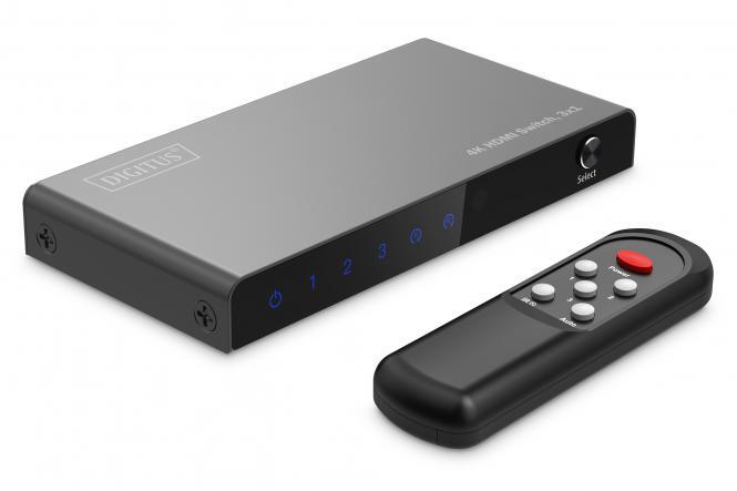 DIGITUS 4K HDMI Switch, 3x1