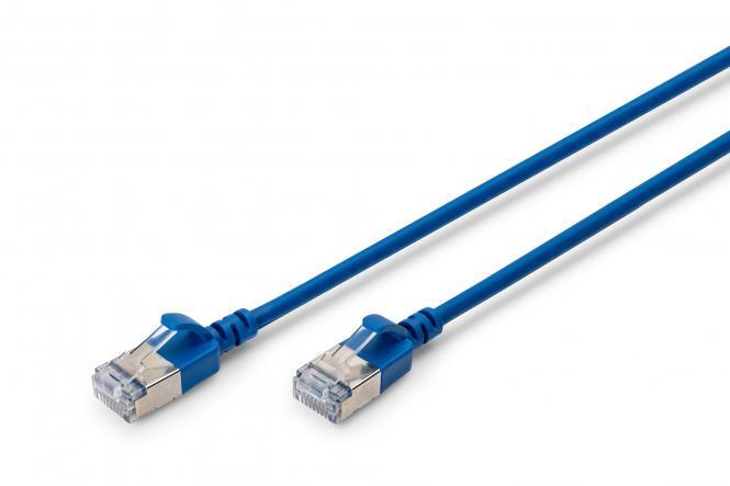 DIGITUS CAT 6A F-FTP Slim Patchkabel, AWG 32/7