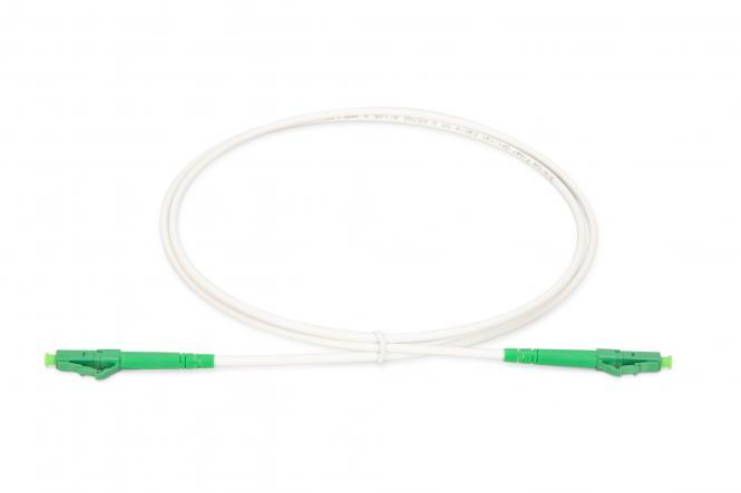 DIGITUS Glasfaser Patchkabel, LC/APC – LC/APC, 5 m