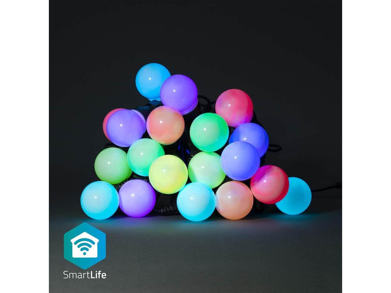 Nedis SmartLife Party Light Bulbs - 10 meters with 20 bulbs - RGB