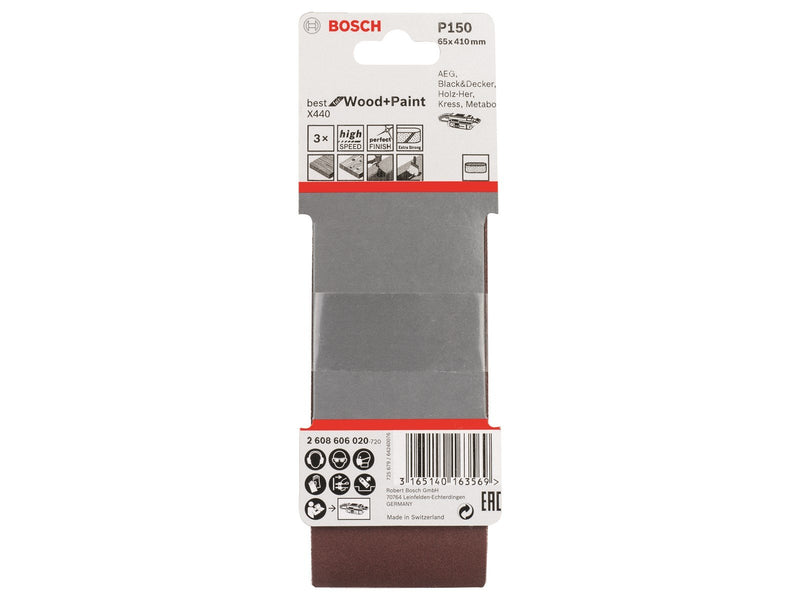 Bosch slibebælte