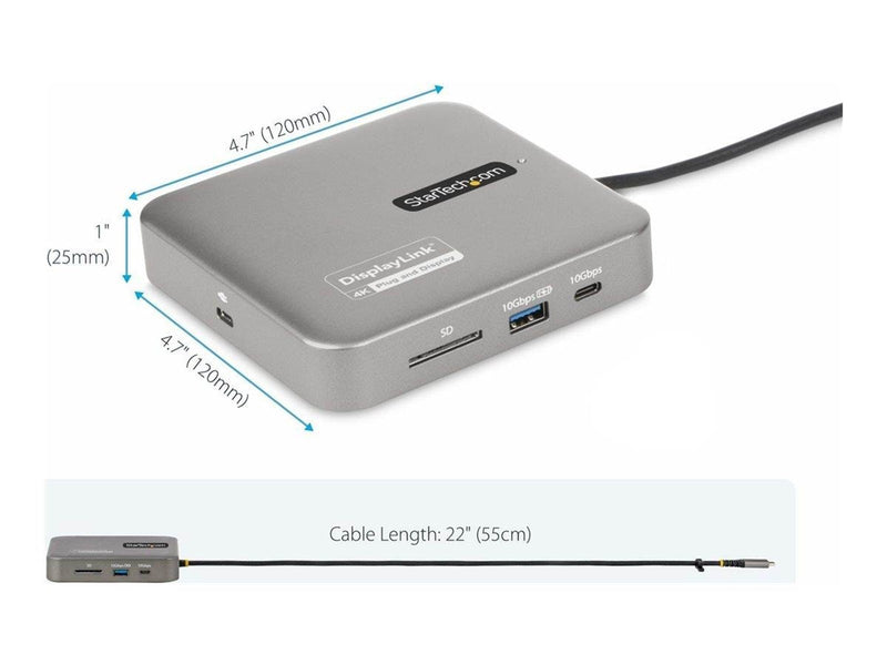 StarTech.com 102B-USBC-MULTIPORT