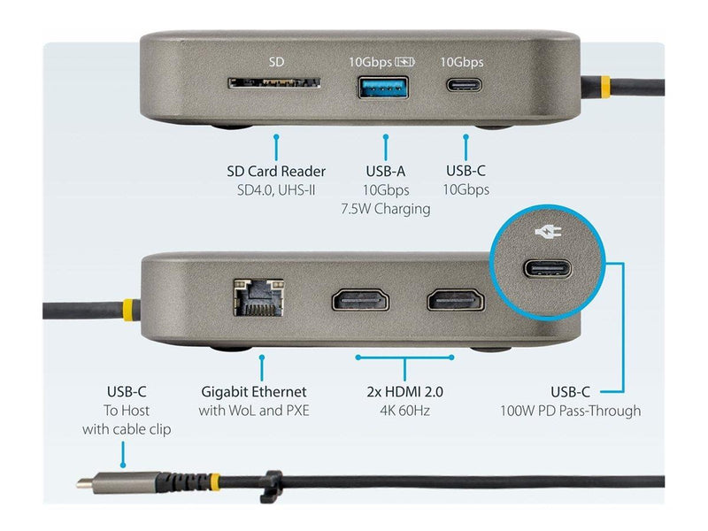 StarTech.com 102B-USBC-MULTIPORT