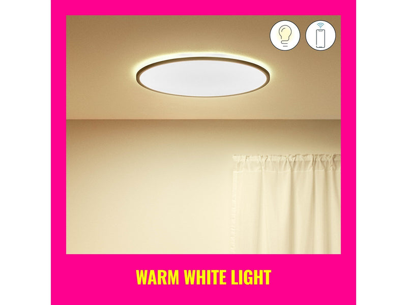 WiZ SuperSlim ceiling lamp 32W - Black