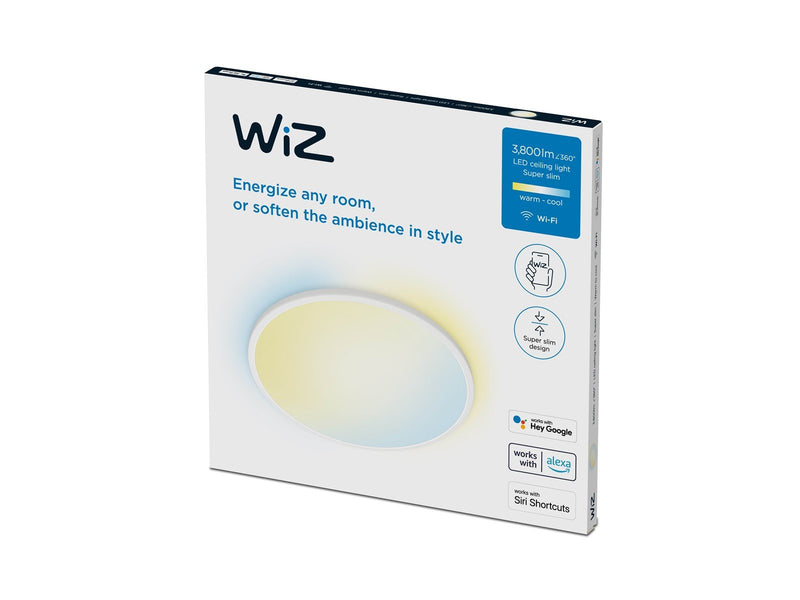 WiZ SuperSlim ceiling lamp 32W - White