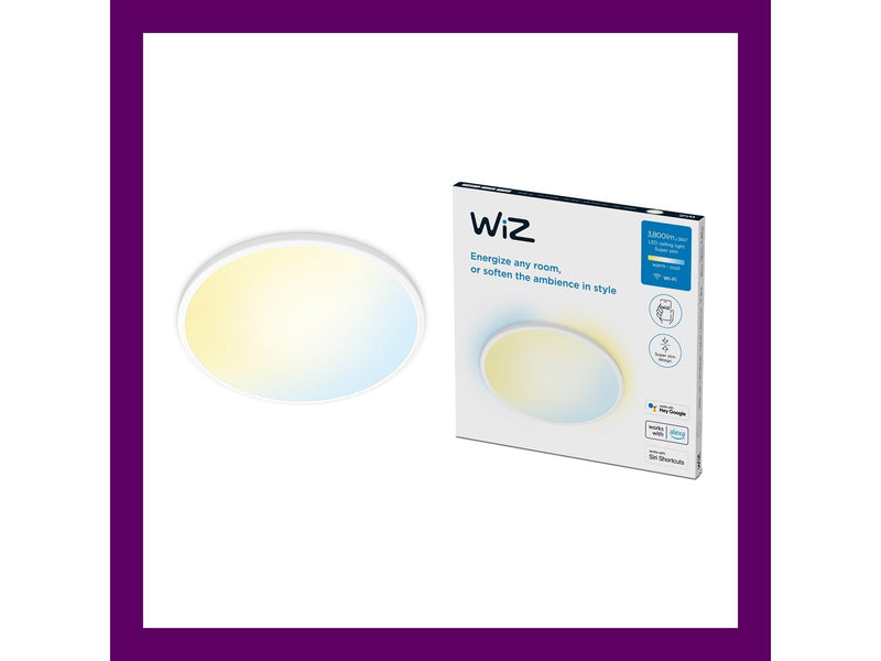 WiZ SuperSlim ceiling lamp 32W - White