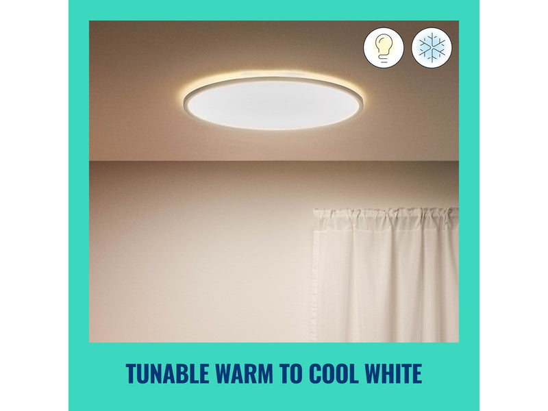 WiZ SuperSlim ceiling lamp 32W - White