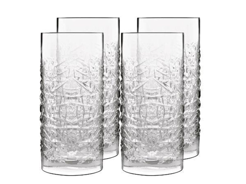 Luigi Bormioli Ølglas/longdrinkglas Mixology textures 48 cl 4 stk