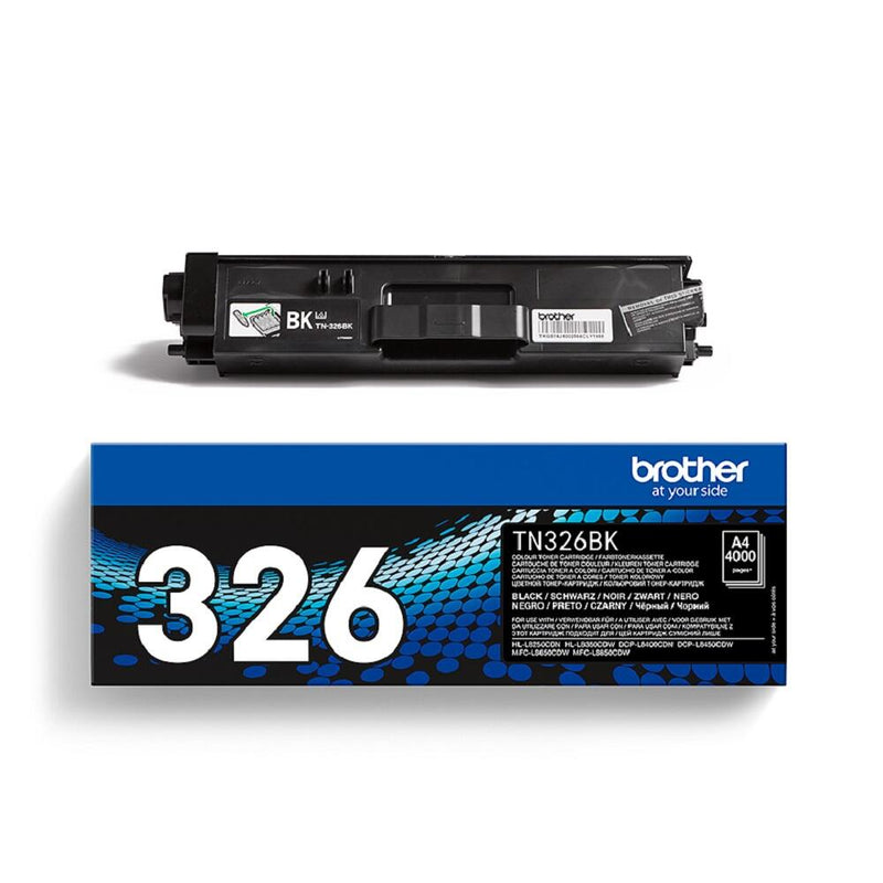 Brother Original TN326BK Toner schwarz 4.000 Seiten (TN-326BK)