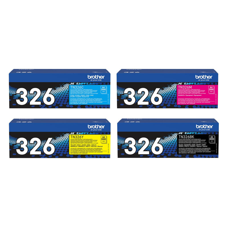 Brother Original TN326 Toner 4er Multipack