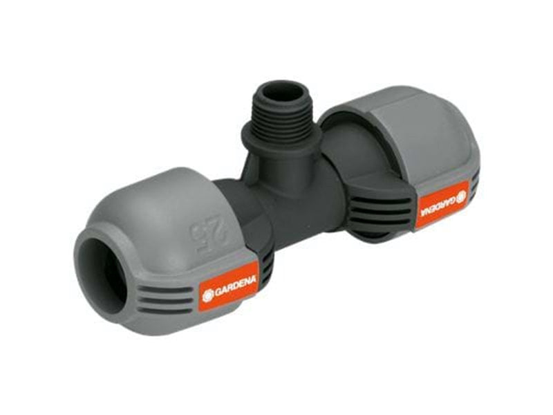 Gardena T-Stück 25 mm x 1/2"-Außengewinde