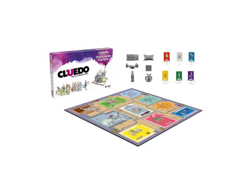 Winning Moves Charlie & the Chocolate Factory Cluedo (English)