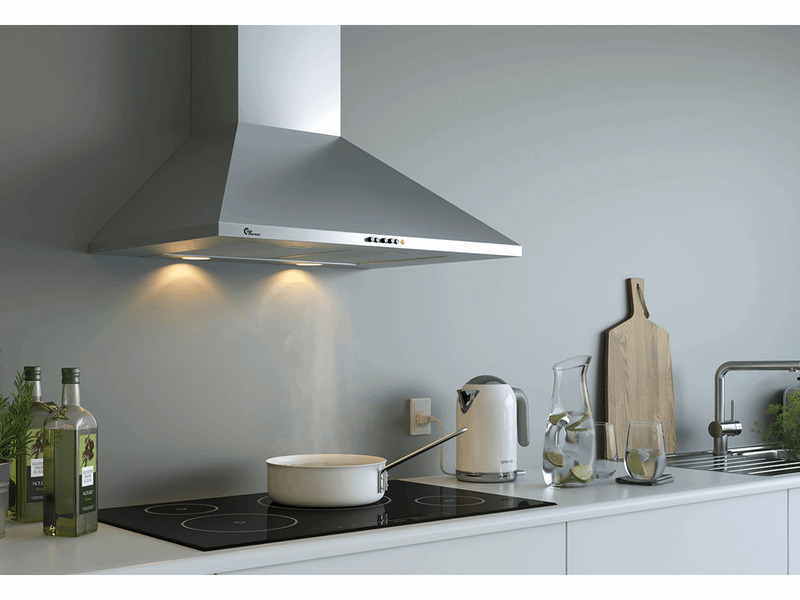 THERMEX Decor 942, 600 mm, With motor, Stainless steel
