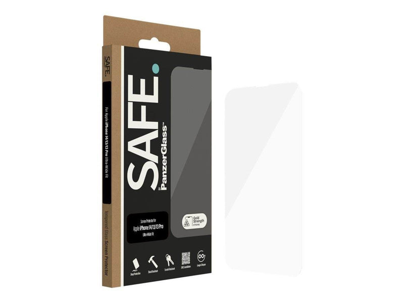 SAFE. by PanzerGlass Screen Protector Apple iPhone 14 | 13 | 13 Pro | Ultra-Wide Fit