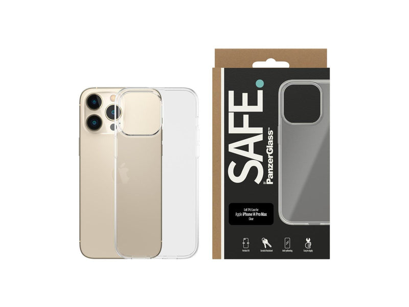 SAFE. by PanzerGlass TPU Case Apple iPhone 14 Pro Max | Transparent