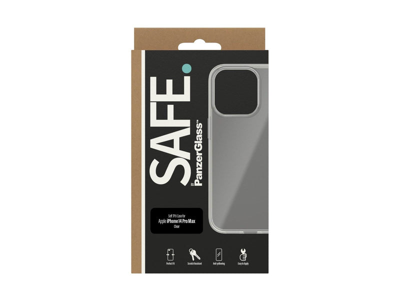 SAFE. by PanzerGlass TPU Case Apple iPhone 14 Pro Max | Transparent