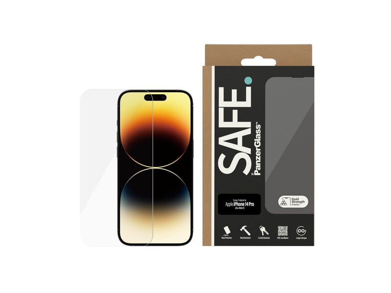 SAFE. by PanzerGlass Screen Protector Apple iPhone 14 Pro | Ultra-Wide Fit