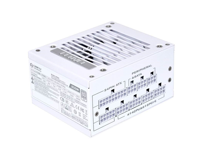 Lian Li SP850 SFX Gold - White Netzteile - 850 Watt - 92 mm - ATX - 80 Plus Gold zertifiziert
