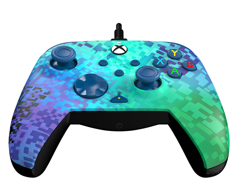 PDP Rematch Wired Controller - Glitch Green - Wired Controller - Microsoft Xbox One