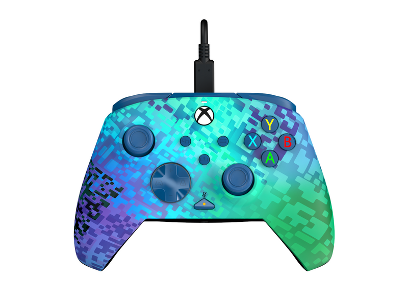 PDP Rematch Wired Controller - Glitch Green - Wired Controller - Microsoft Xbox One