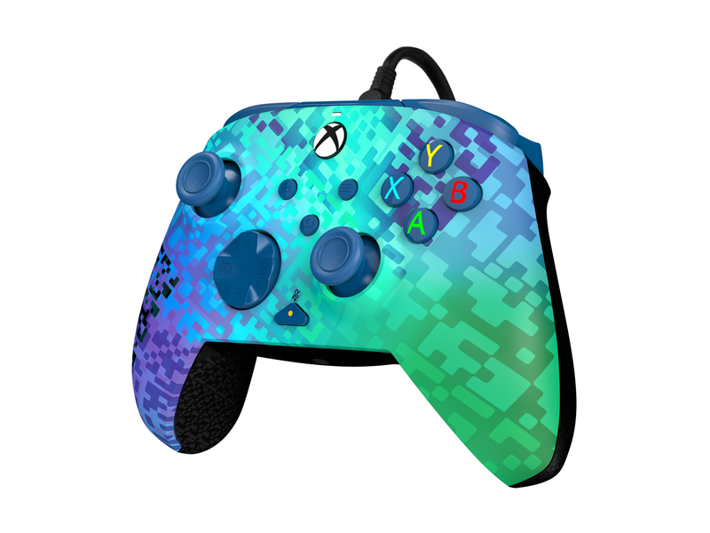 PDP Rematch Wired Controller - Glitch Green - Wired Controller - Microsoft Xbox One
