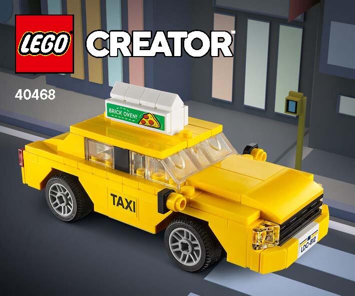 LEGO® Creator Gelbes Taxi