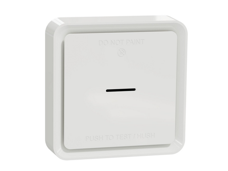 LK Wiser Smoke Detector, Battery, White