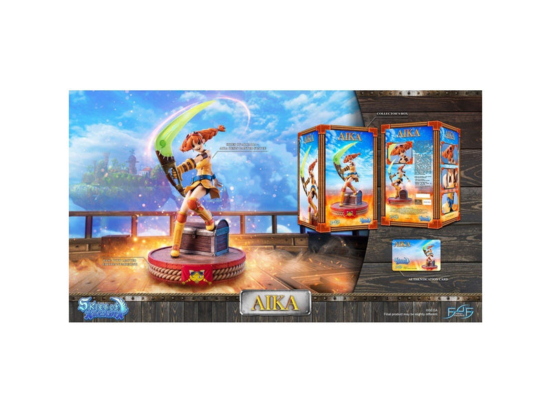 First 4 Figures - Skies of Arcadia Resin Painted Statue: Aika (Standard Edition) - Figur